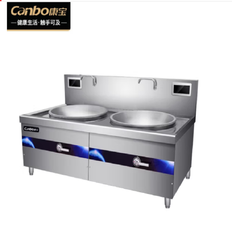 电磁炉 康宝/Canbo SCS40-DA-21 落地式 触摸式 一体面板 2个 不锈钢色
