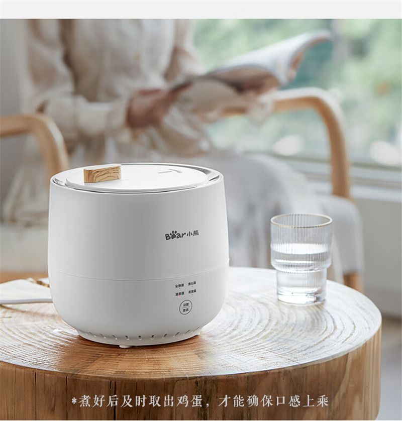 煮蛋器/蒸蛋器 小熊/Bear ZDQ-B06R2 煮蛋器 单层 白色