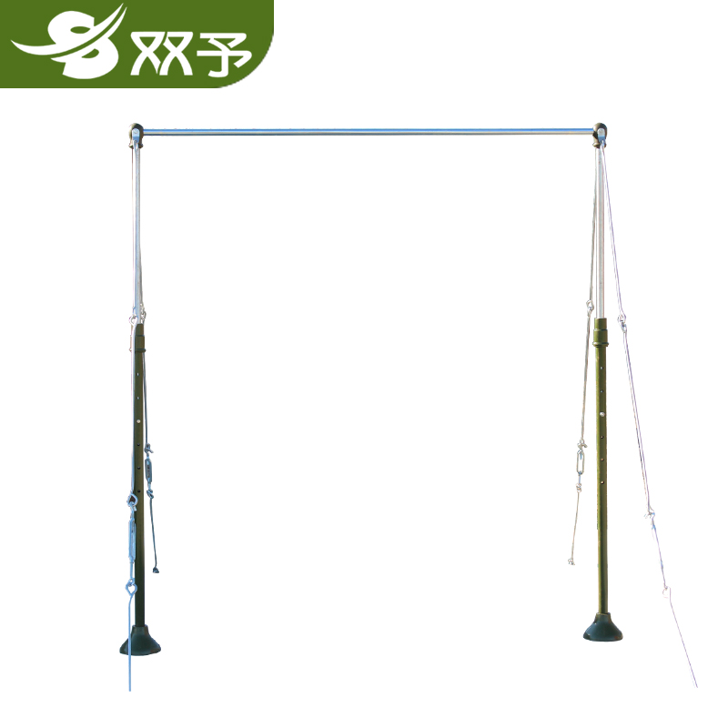 双予单杠室外标准可升降引体向上健身训练比赛考核专用器材学校户外单杠