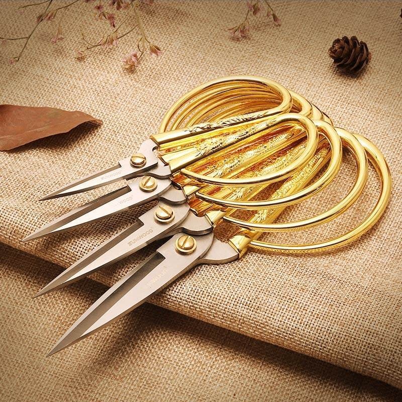 剪刀 三木/SUNWOOD 91123 1把 金色