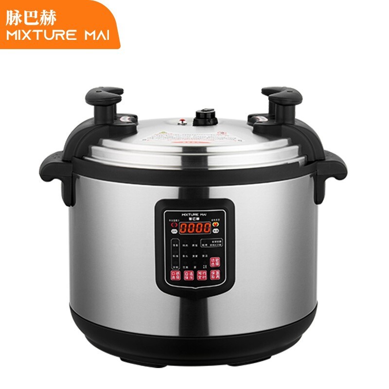 电饭煲/电压力锅 脉巴赫 MBH-CY170-200 电压力锅 6L及以上 机械式 银色