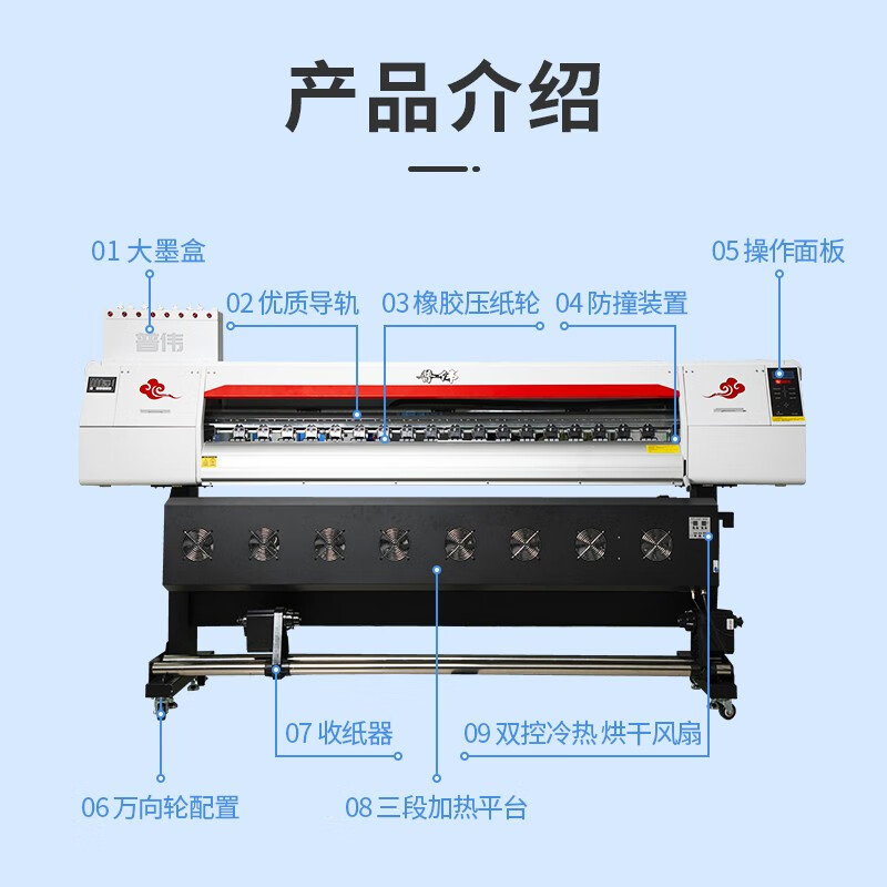 喷墨打印机 普伟 PW1868PRO-H2 A0