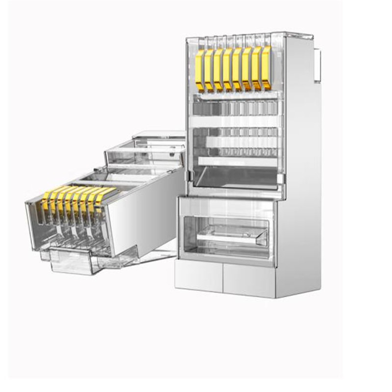 水晶头 绿联/UGREEN NW111 RJ45 单屏蔽 常规pvc