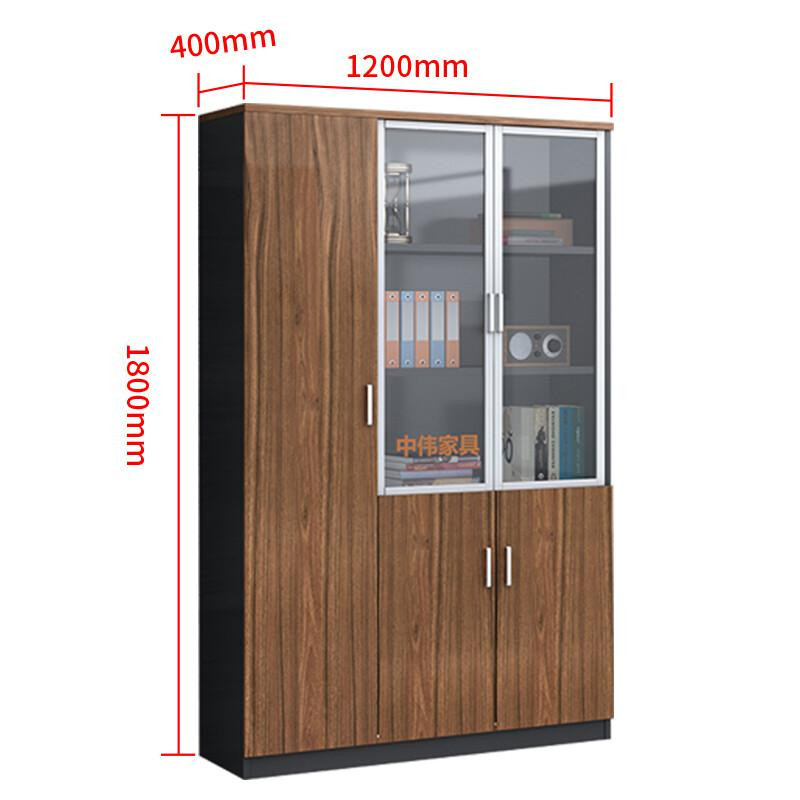 文件柜/箱体类 中伟/ZHONGWEI WJG-3211 胡桃色 4层