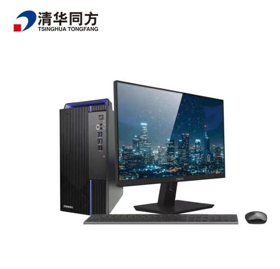 台式计算机 清华同方/THTF 超越E500+TF2430 酷睿 I5-12400 单个内存8GB 内存1条 Windows 11 单个机械硬盘容量 单个固态硬盘容量512GB 独立显卡 2G 23.8英寸  3年