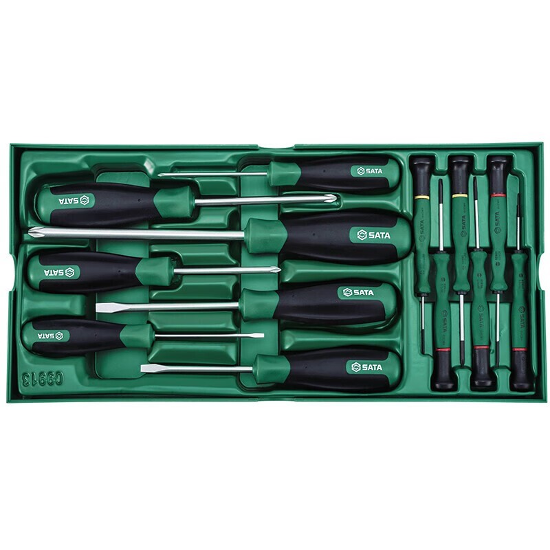 螺丝刀套装 世达/SATA 09913 多功能螺丝刀套装 13