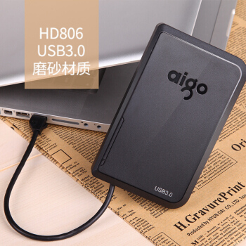 移动硬盘 爱国者/Aigo HD806 2.5英寸 4TB USB 3.0
