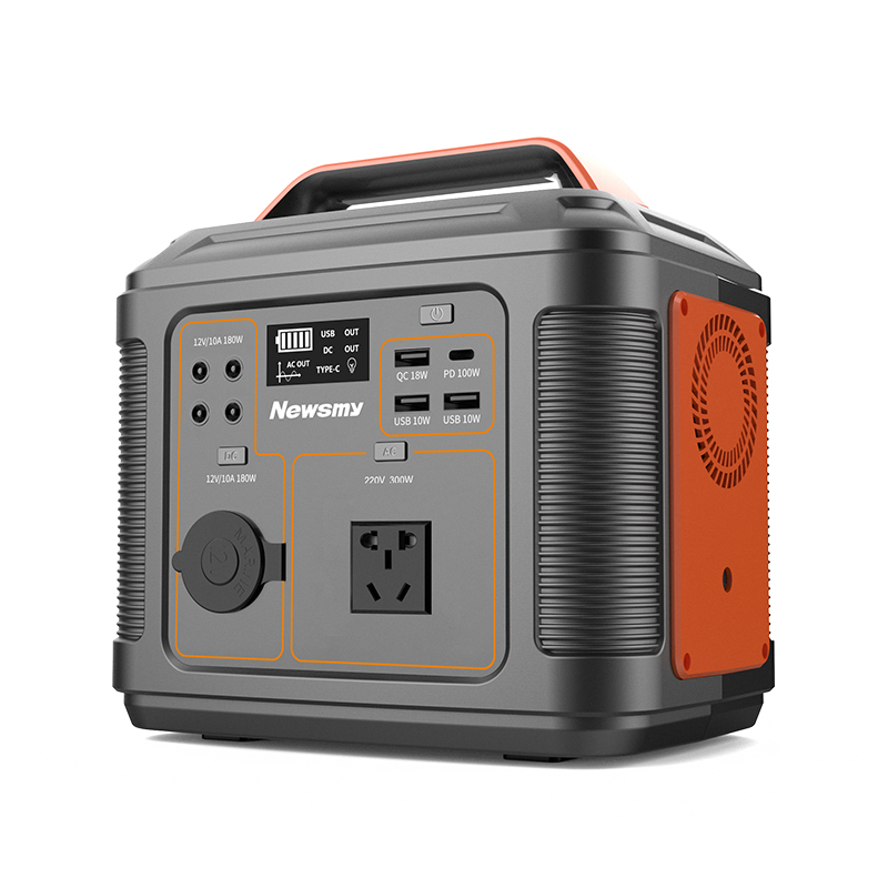 Newsmy纽曼A320户外电源300W功率236Wh容量直播露营自驾游便携式储能电源