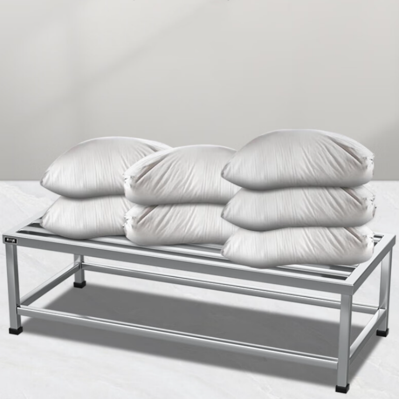 货架 中伟/ZHONGWEI 100086794336 双层 不锈钢 不锈钢色