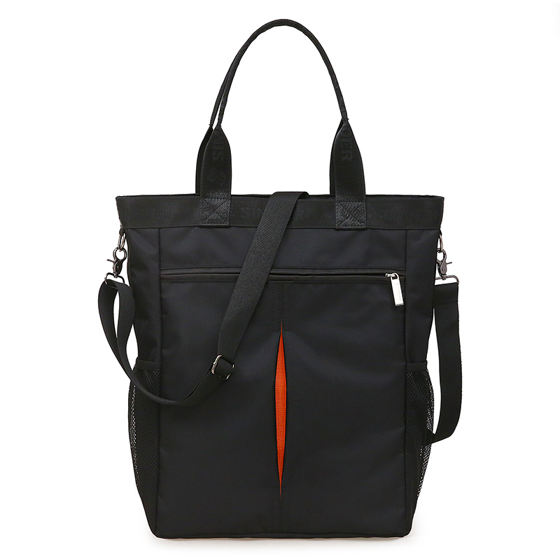 斯莫尔（SIMOER）319 黑色(大号)手提包购物袋男包单肩斜跨商务包公文包