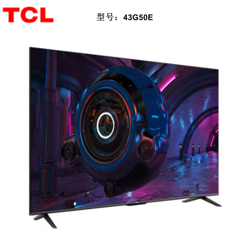 普通电视设备（电视机） TCL 43G50E LED电视 黑色 全高清(1080p) 43英寸 LED 有线+无线