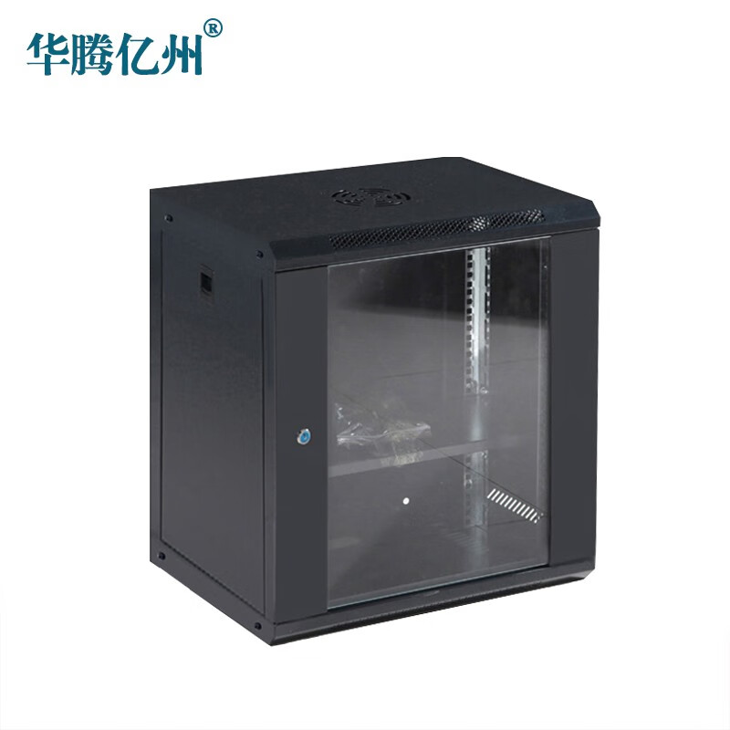 华腾亿州 ML6412S 600*530*400 服务器网络机柜 墙柜交换机弱电监控功放家用商用12U壁挂小机柜厚0.6mm