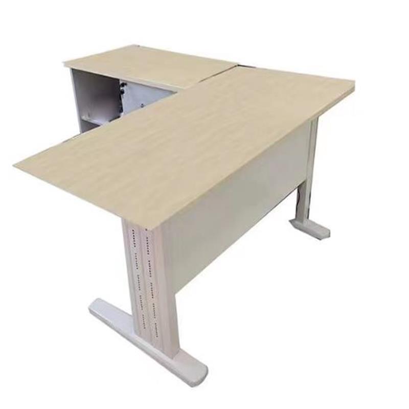 办公桌 中伟/ZHONGWEI 人造板 浅胡桃色+白色 1