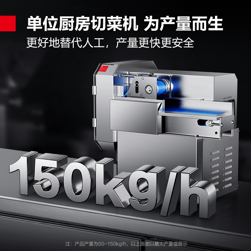 大型切菜机商用 韭菜豆角包菜青菜切片切段切条机学校酒店食堂用 JG-30
