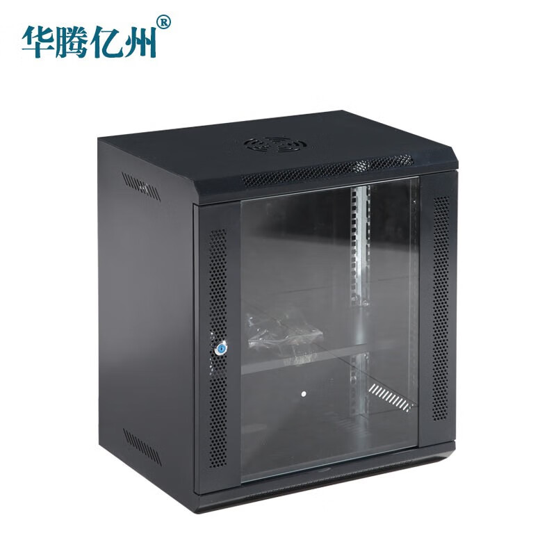 华腾亿州 ML6412 网络机柜 墙柜交换机弱电监控功放家用商用12U壁挂小机柜