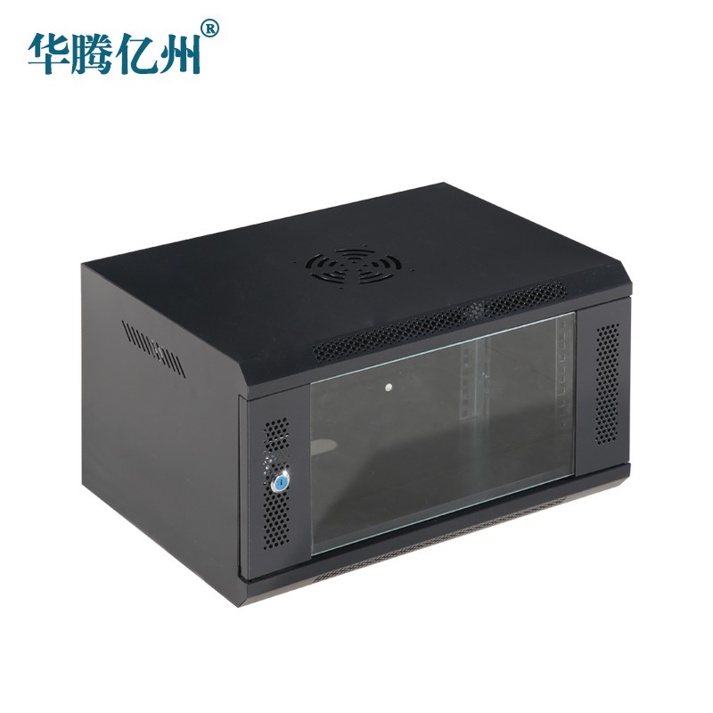 华腾亿州 ML6406 网络机柜 墙柜交换机弱电监控功放家用商用6U壁挂小机柜