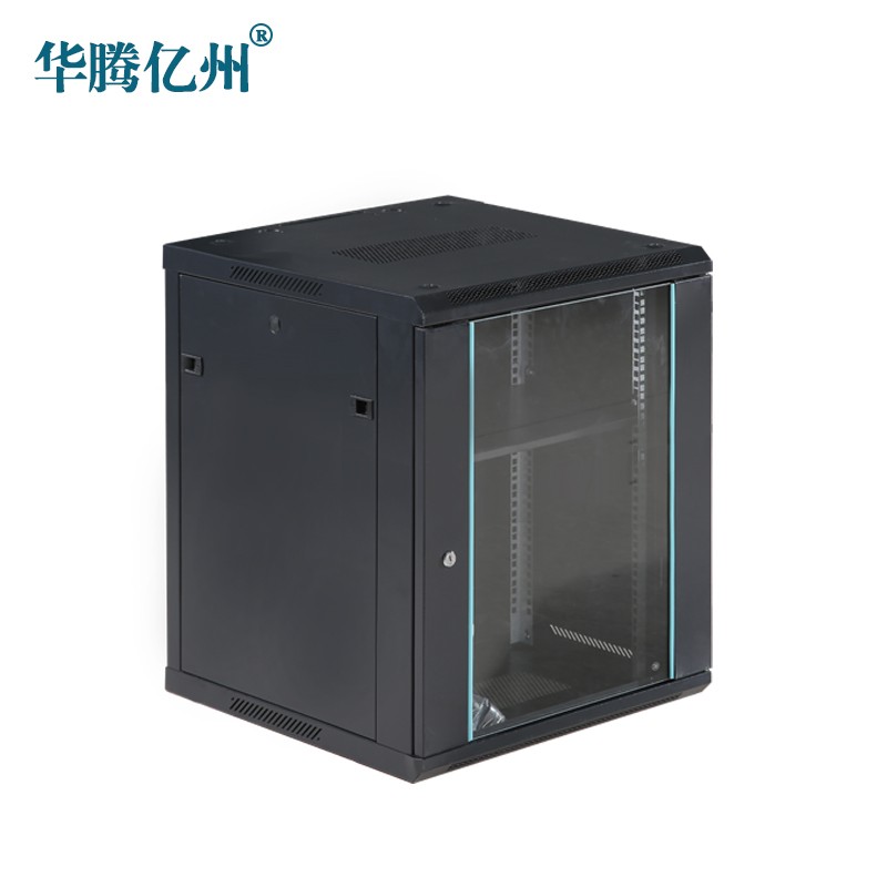 华腾亿州 MT6615 加厚加深网络机柜 墙柜交换机弱电监控功放家用商用15U壁挂小机柜