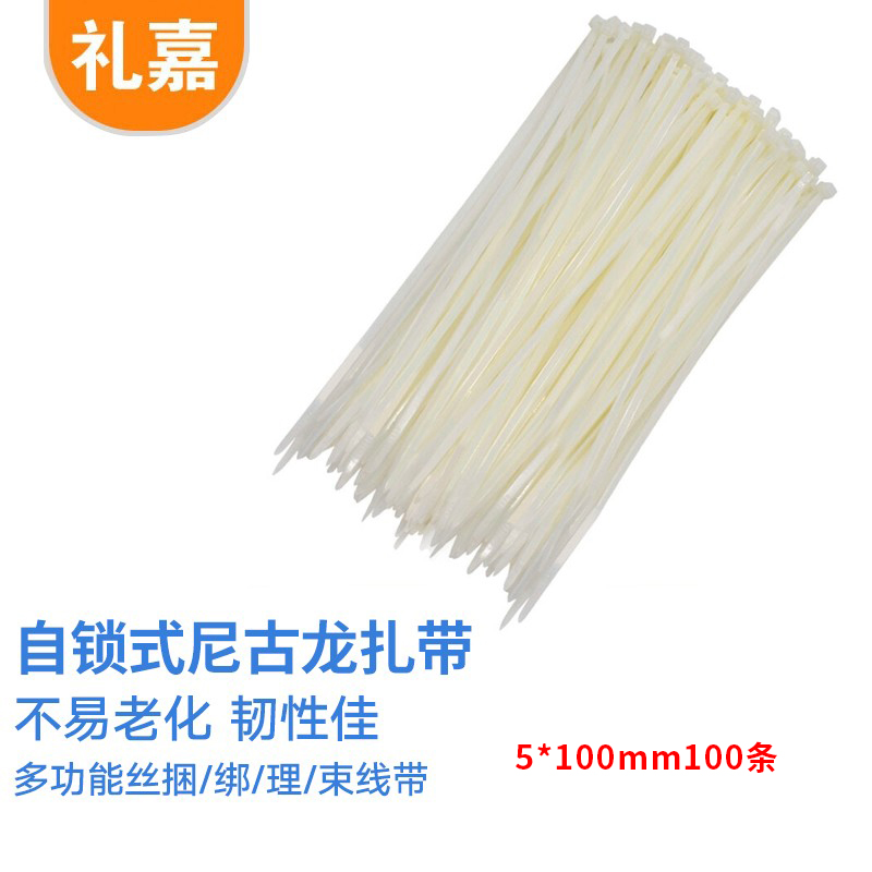 扎带 礼嘉/LIJIA LJ-ZD20 白色 100