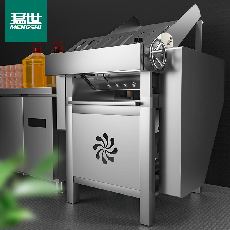 面条机 猛世 GYM-130 电动 机械式 不锈钢色 压面