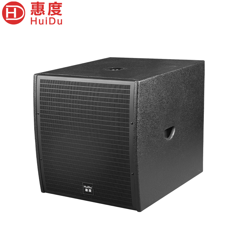 惠度（HuiDu）D-118B单18寸超低音 专业超重低音炮单双18英寸DJ酒吧低音炮大型舞台活动工程大功率体育馆剧院婚庆演出超低音箱