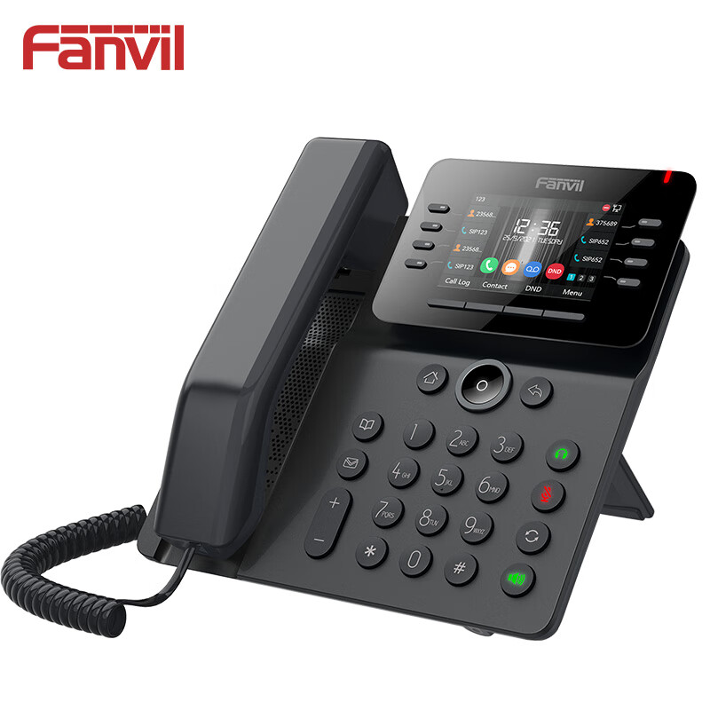 电话机 方位/Fanvil V64 有线 座式+壁挂式 黑色