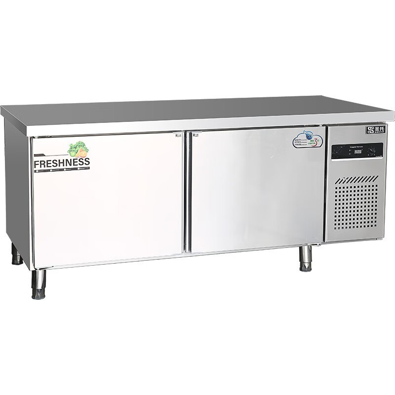 冰柜 圣托/shentop STLN-TC18 双门 480L 无级 机械控温 灰色 直冷