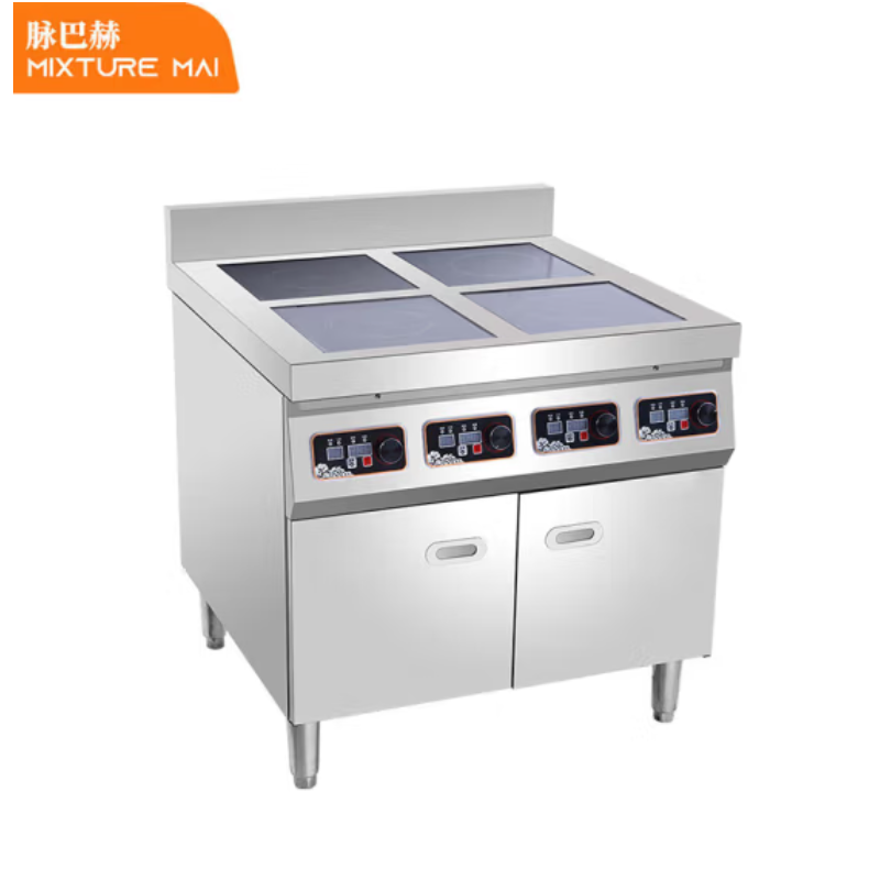 电磁炉 脉巴赫 ZSYD-YCDC-STBZL 台式 磁控式 一体面板 4个 不锈钢色