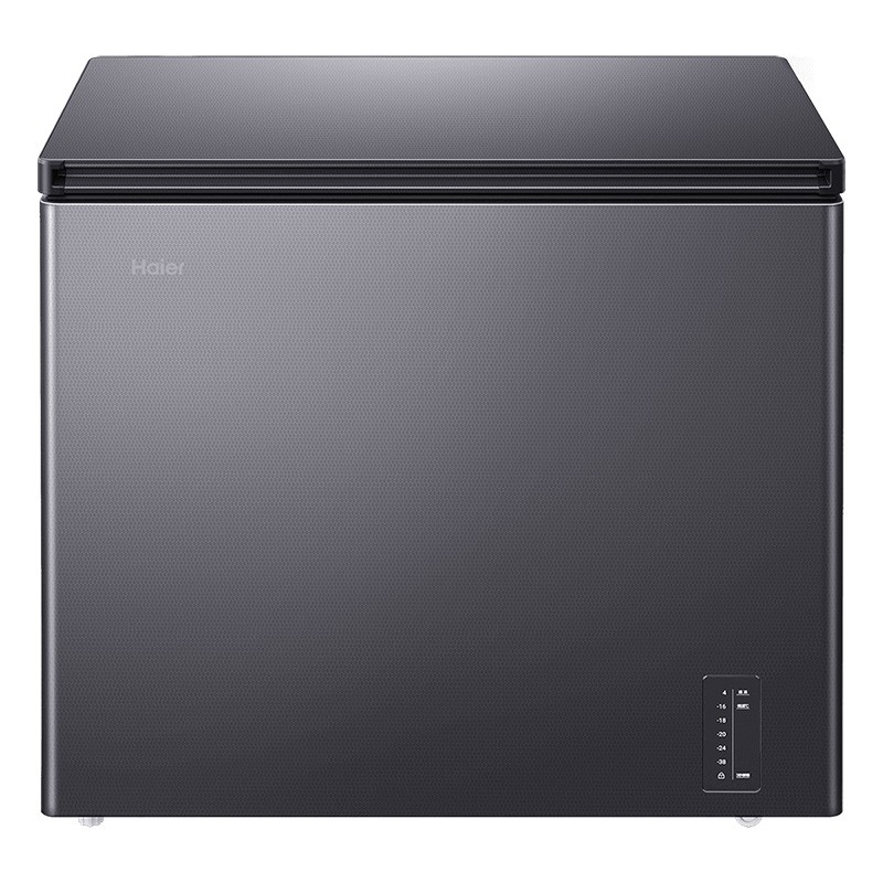 冰柜 海尔/Haier BC/BD-200WGHESM 顶开门 101-200L 1级 电子控温 银色 风冷