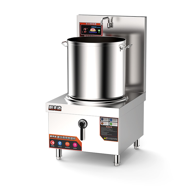 电磁炉 厨丰达 CFD-8TL-J 落地式 滑控触摸式 一体面板 1个 不锈钢色