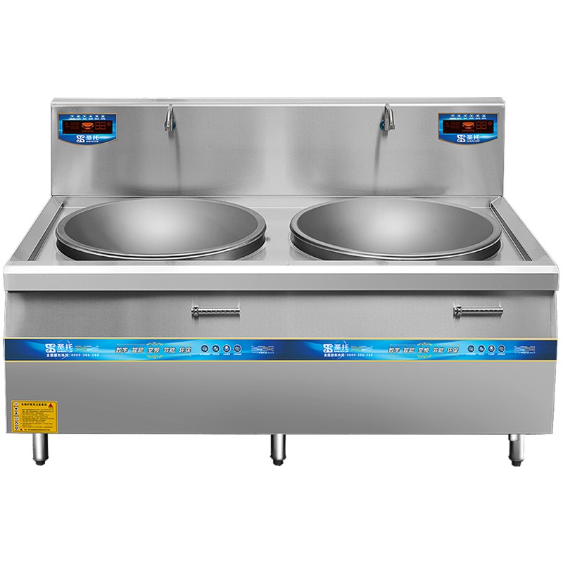 电炒灶 圣托/shentop STC-B1900 双灶 机械式 8档