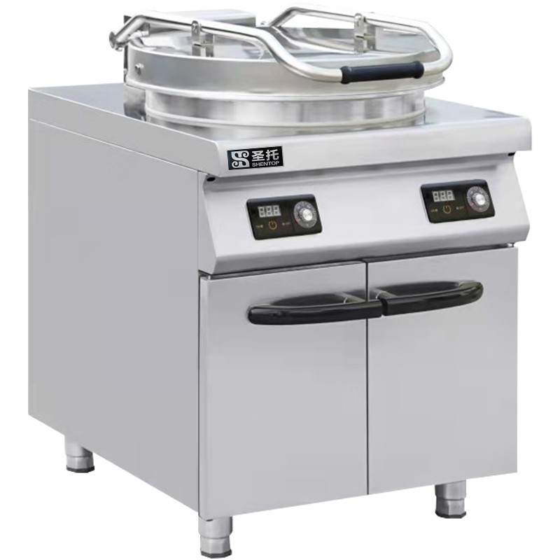 电饼铛 圣托/shentop STBD-G55 机械式 立式 一体式 圆盘