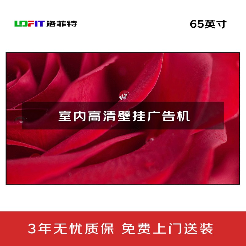 显示屏 洛菲特/LOFIT LFT65JW-BG1 全彩色显示屏 室内 65英寸
