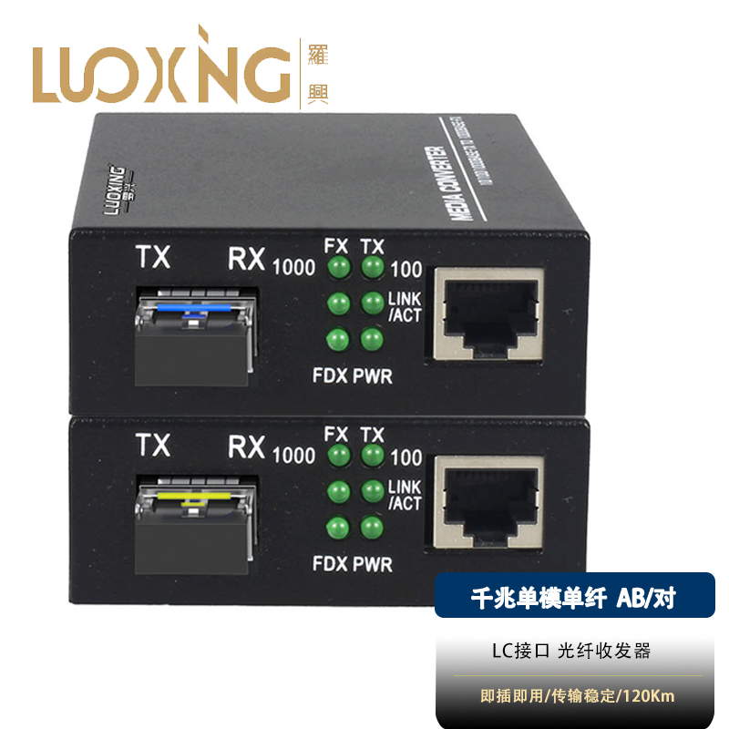 光电转换器 罗兴 LX-SFP120AB