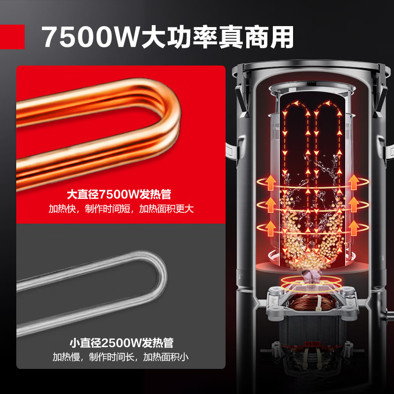 榨汁机 德玛仕/DEMASHI HY500B-E50 按键式 不锈钢色 50L 有网研磨