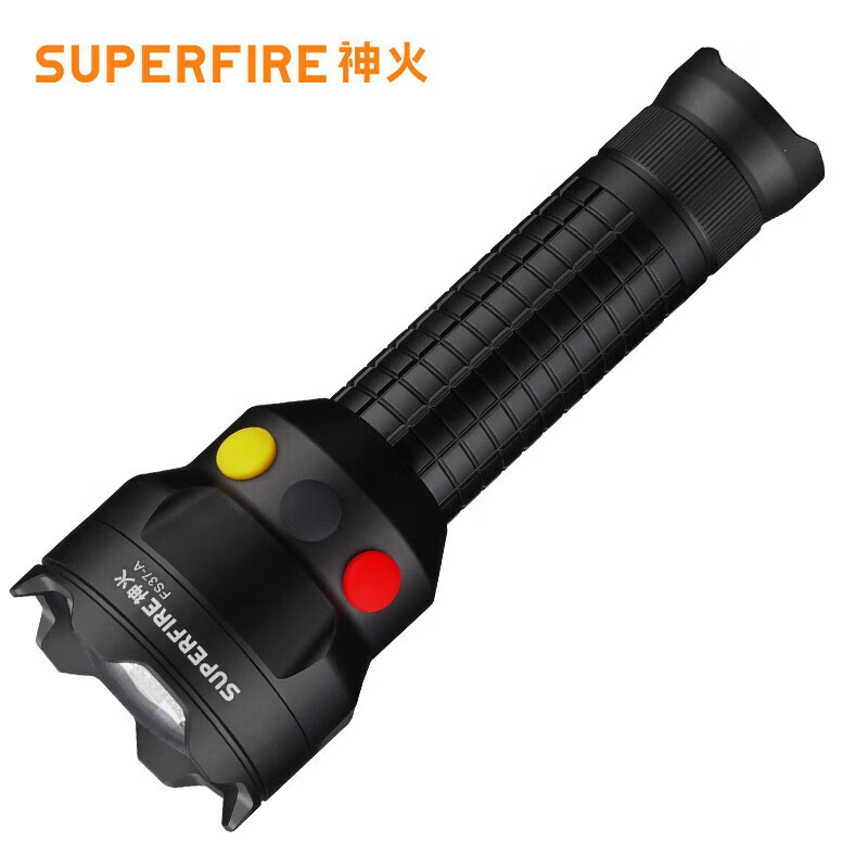 手电筒 神火/supfire FS37-B 充电式 4档 10.1-15