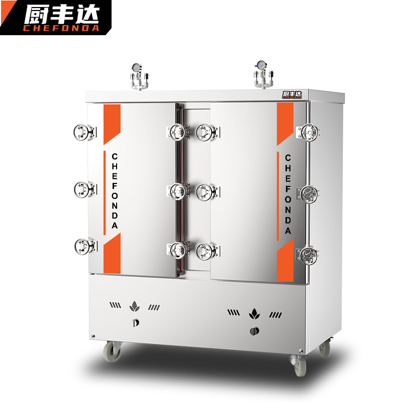 蒸饭车 厨丰达 CFD-GY4500-20RQ 机械式 20盘