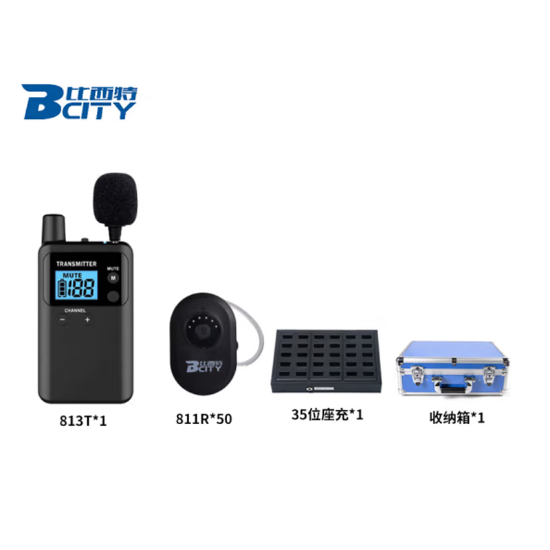 麦克风 比西特/Bcity 811R 电容麦克风 无线 耳挂式 1