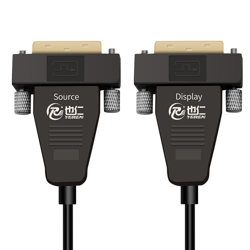 电线/电缆 也仁 YRDX-50M 光纤线 50 双屏蔽 环保pvc