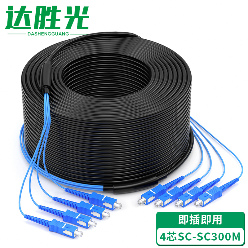 电线/电缆 达胜光 DSG-4XT300 光缆 300 非屏蔽 PE
