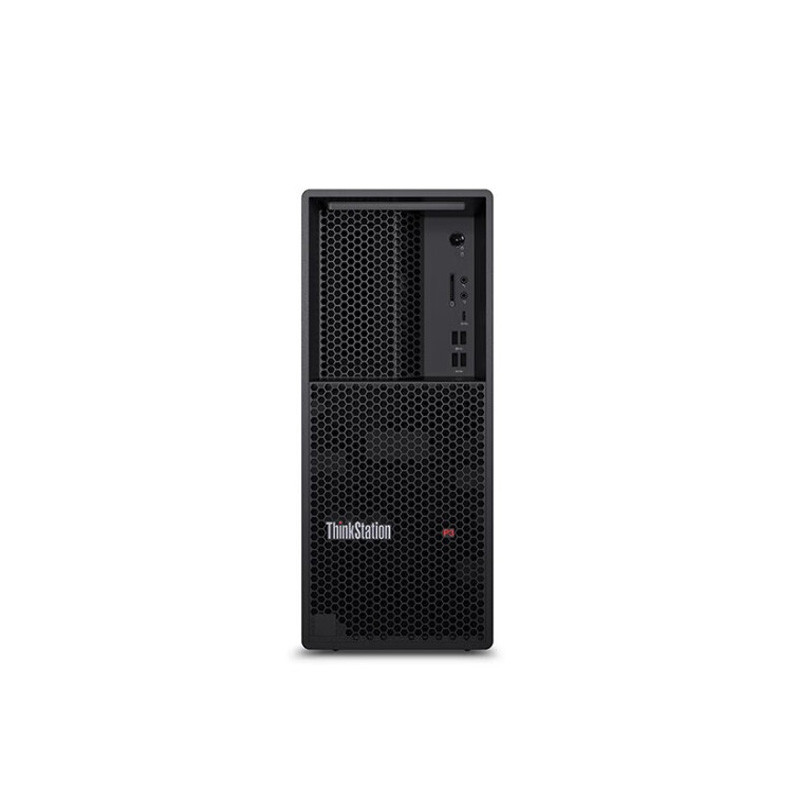 服务器 联想/LENOVO ThinkStation P3 塔式服务器  Intel I9 2.1GHz 12核 DDR4 32GB 256GB 1TB Windows 11家庭中文版
