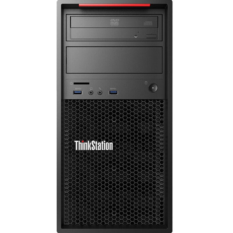 服务器 联想/LENOVO P520C 塔式服务器  Intel 至强 W 3.9GHz 6核 ECC 16GB 2TB  Windows