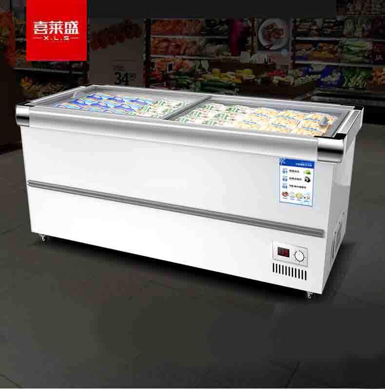 冰柜 喜莱盛 100043960855 顶开门 780L 无级 电子控温 白色 直冷