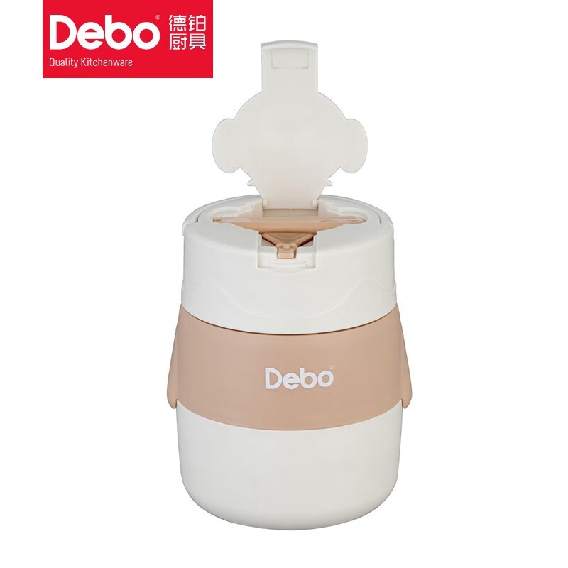 饭盒 DEBO德铂/DEBO德铂 DEP-DS379 1层 500ml 不锈钢 白色