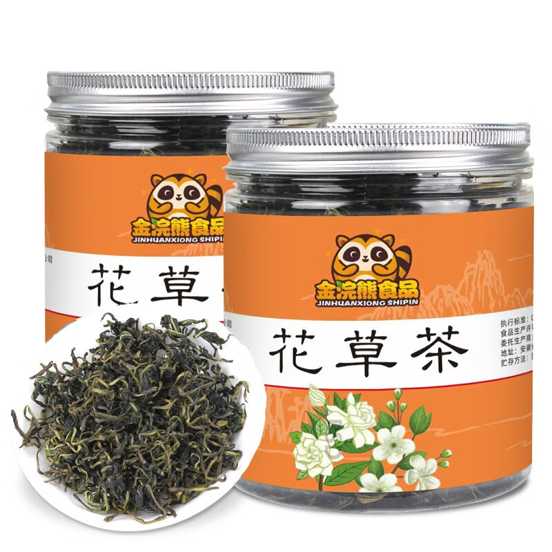 茶叶 金浣熊食品 蒲公英茶 罐装 50 一级