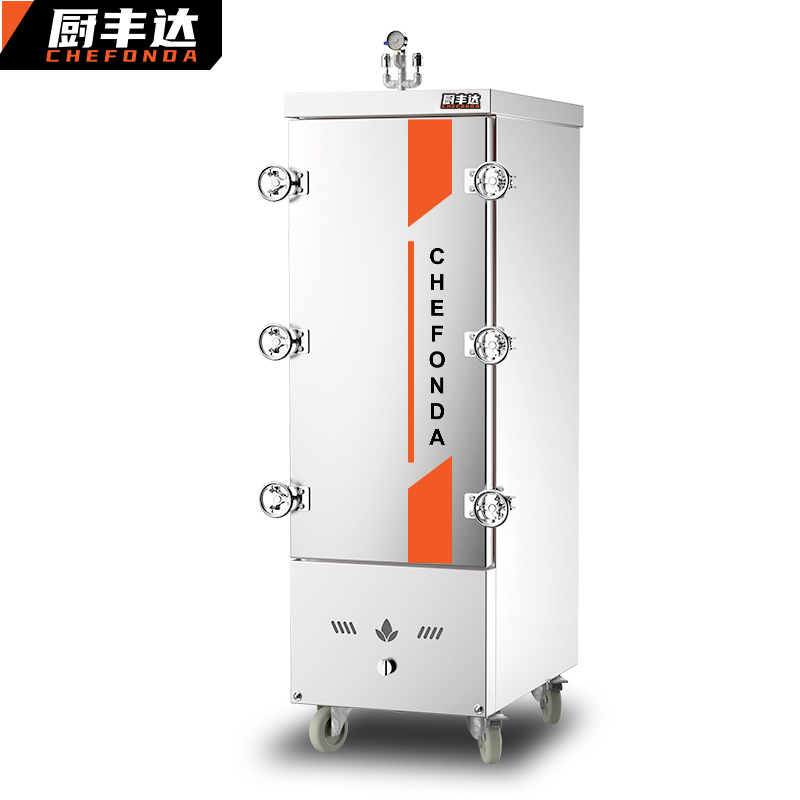 蒸饭车 厨丰达 CFD-GY4500-12RQ 机械式 12盘