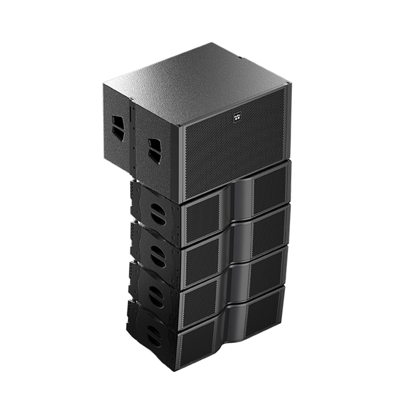 惠度（HuiDu）HD-208（1+4）专业双八大功率线阵音箱会议多功能报告厅宴会厅户外中小型舞台演出线性阵列音箱设备