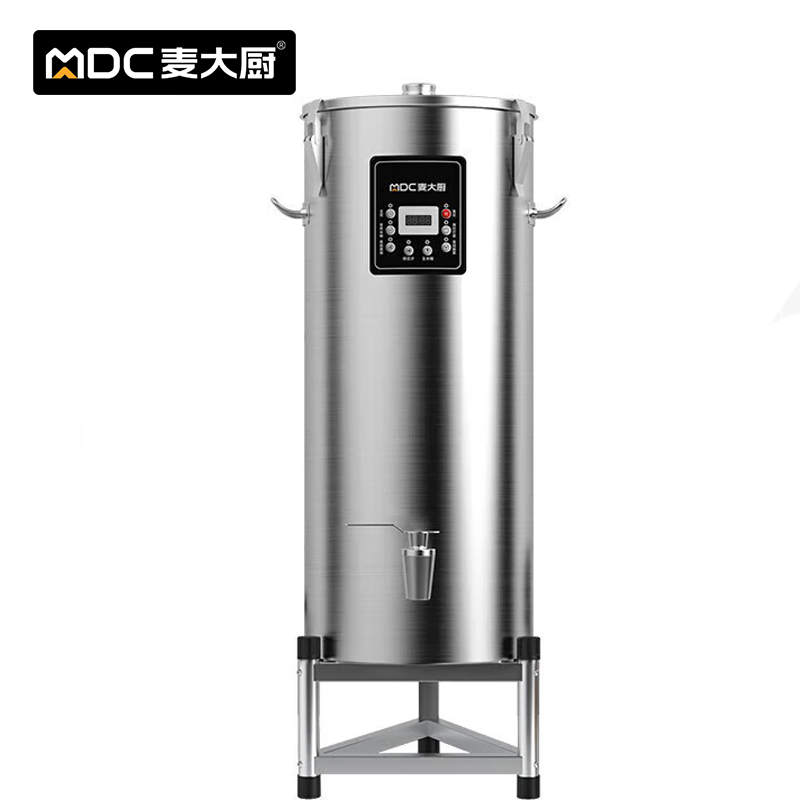 榨汁机 麦大厨 MDC-ZZC17-DJJ-ZZK-30L 按键式 不锈钢色 30L 有网研磨