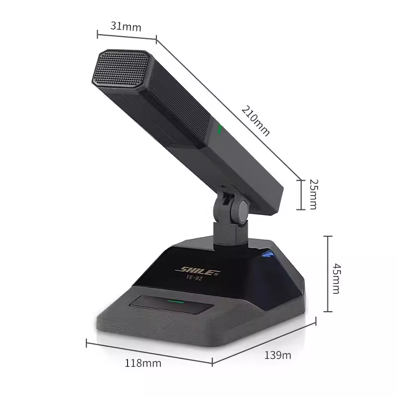 麦克风 狮乐/SHILE YE-02 数字麦克风 有线 桌面式 1