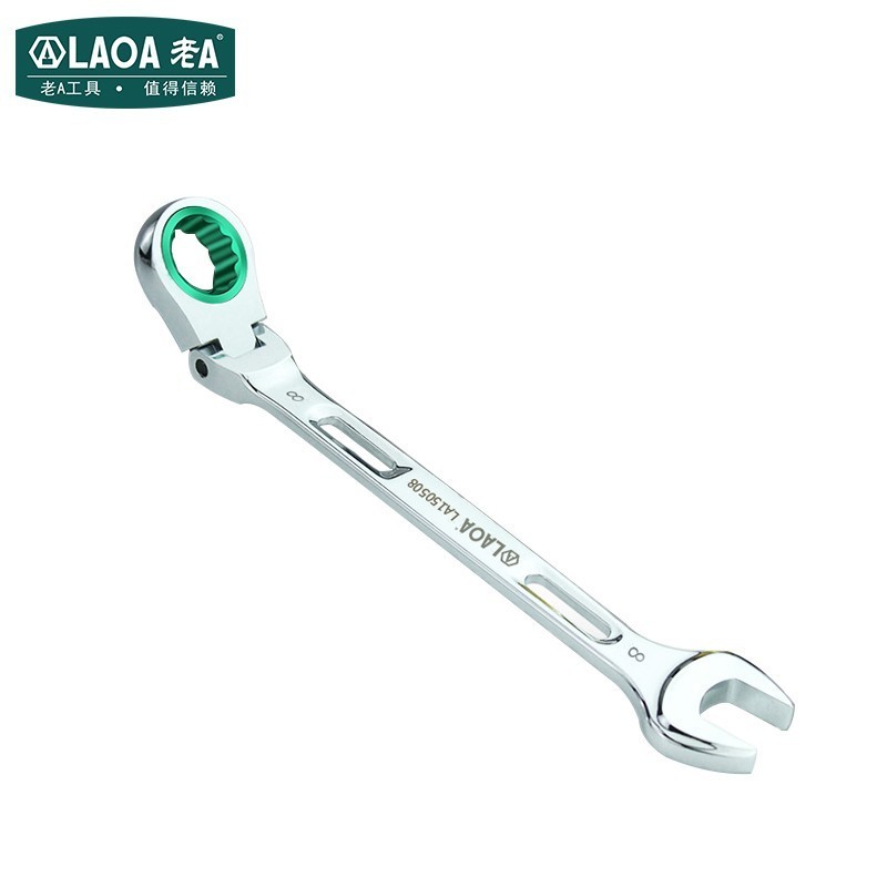扳手 老A/LAOA LA150512 棘轮扳手 铬钒合金钢 1