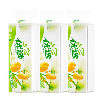 心相印优选无芯卷纸LR910 家用四层75g卫生纸巾无心厕纸厕所纸 4层 75g/卷 30卷 3提